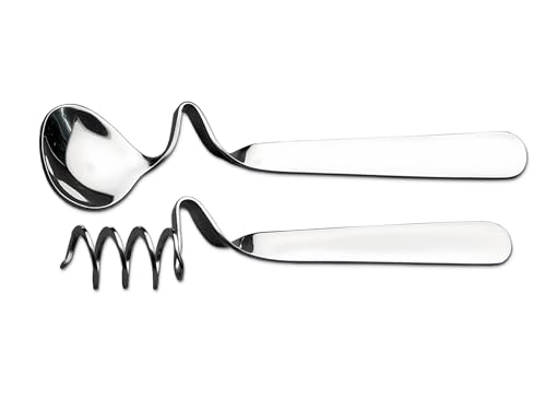 Küchenheld Honig- & Marmeladenlöffel Set 2-teilig – Edelstahl Löffel mit Honigspirale & Marmeladenlöffel – rostfrei, spülmaschinengeeignet,...