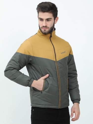 Image of Ryker Regular Fit Polyester Men's Jacket Full Sleeve Zipper Jacket for Men's