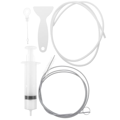 Listado de Sistemas de refrigeración para vinotecas comprados en linea. 41 MAGICLULU Kit de Limpieza para Refrigeradores 5 Piezas Removedor de Orificios de Drenaje, Herramienta de Dragado Flexible y Resistente para Mantenimiento de Congeladores y Sistemas