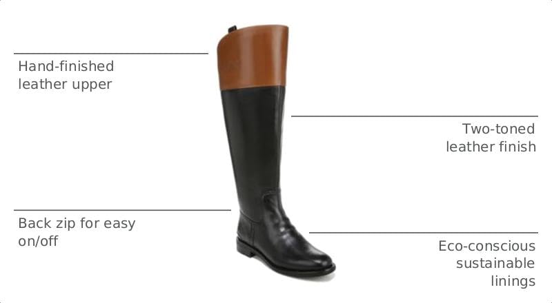Image of Franco Sarto Womens Meyer Knee High Flat Boots