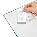Juvale Pocket Planner Adhesive Pouches - White, 30-Pack, 4 Sizes (3.7 x 2.3 to 8.8 x 5.5 in) - Stick-On Pockets for Notebooks & Label Holder & Photo Sleeves & Index Card Sleeves