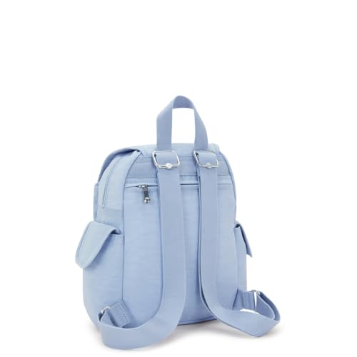 Kipling Women's City Pack Mini Backpacks, 14x27x29 cm, 14x27x29 cm, Cloudy Sky Blue, One Size, CITY PACK MINI2