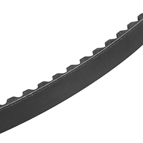 F FIERCE CYCLE 17.7x681-32 gefaltet frei gummierter Antriebsriemen für Motorrad Schwarz