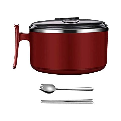 Jiakalamo Fiambrera Tazón de Fideos con Mango (rojo) Cover