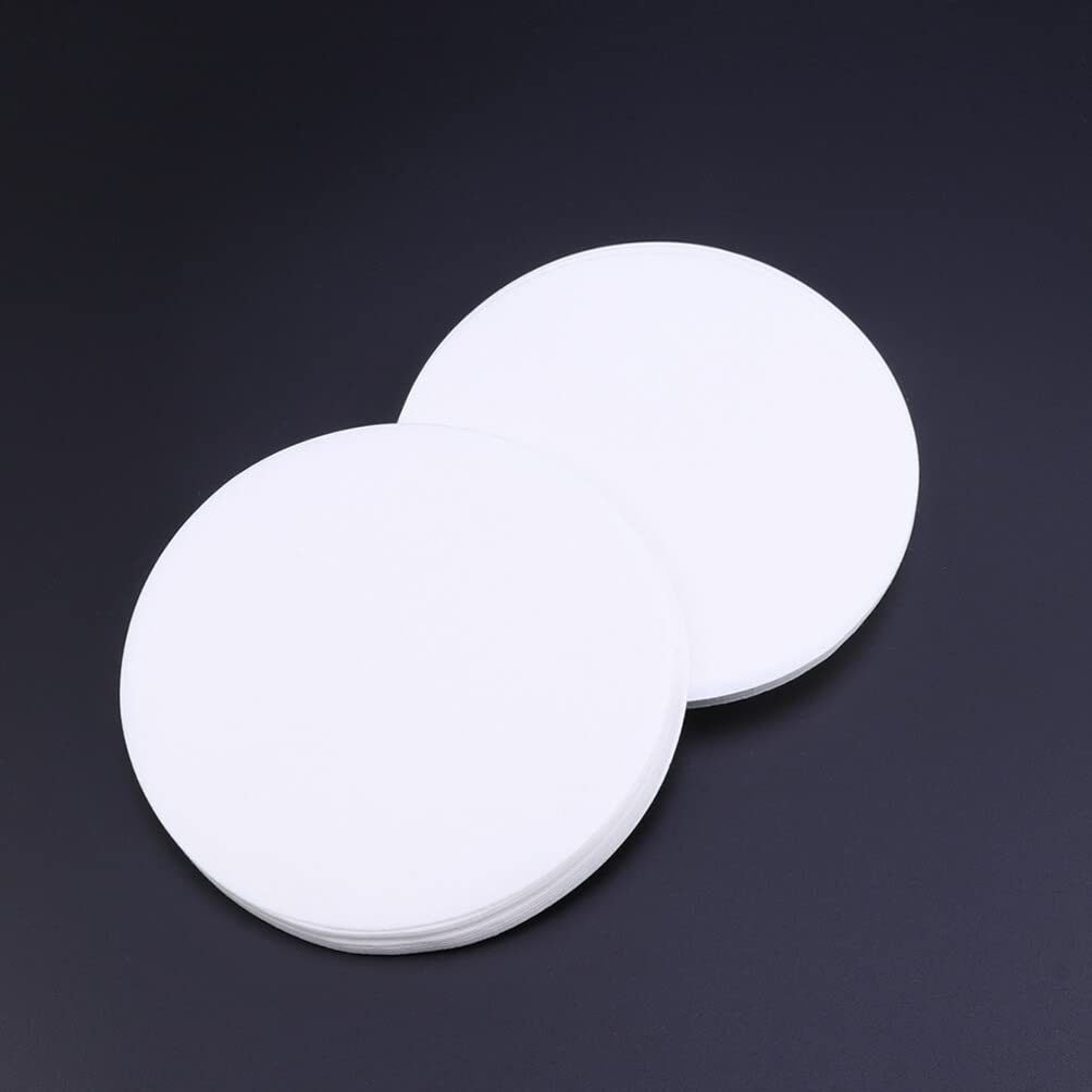 Round Glass 200pcs Qualitative Filter Paper Circles for Laboratory Round Glass