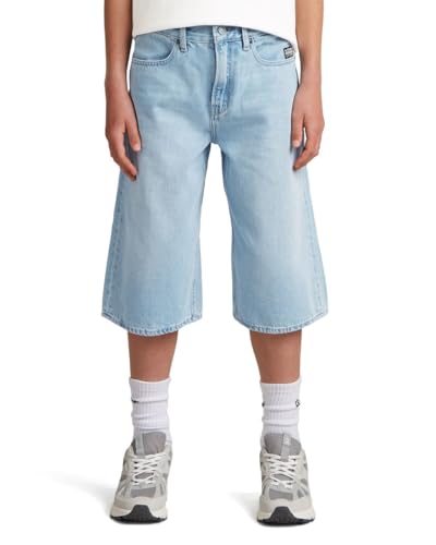 G-STAR Dakota Skater Shorts Pantalones Cortos, Azul Sun Faded Air Force Blue D26584-01-c947, 12 años para Niños