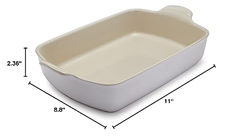 Emile Henry 13" X 9" Large Rectangular Baker - Modern Classics Collection | Sugar #TOP3