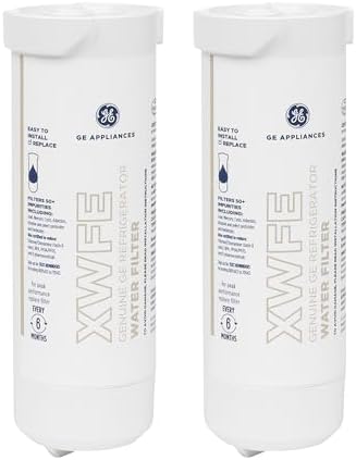 GE XWFE™ Refrigerator Water Filter, Genuine Replacement Filter, C...