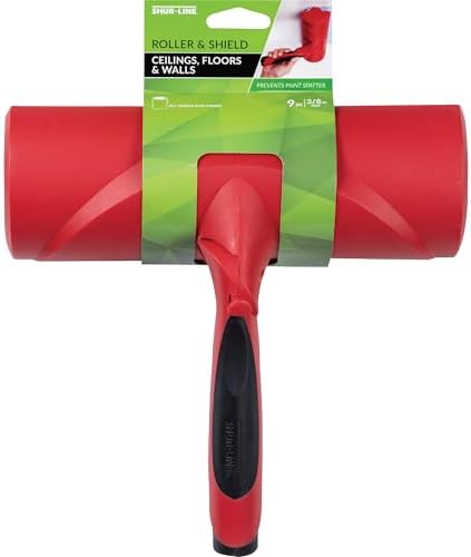 Shur-Line 3540C Premium Cut Case Ceiling Roller and Shield , Red image 2