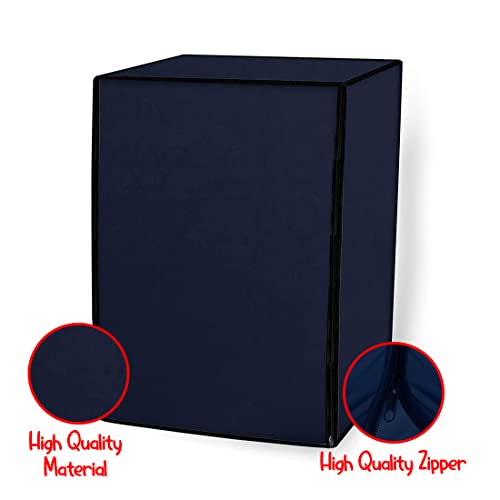 Image of Wembley Top Load LG Washing Machine Cover 8 Kg Front Panel Waterproof, Stainproof and Dustproof Suitable for 8 Kg, 9 Kg, 9.5 Kg, 10 Kg, 11 Kg for Samsung, LG, Whirlphool - White