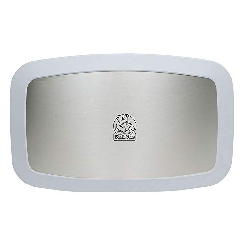 Koala Kare KB200-05SS Horizontal Wall-Mounted Changing Station - Polypropylene, Stainless/White Granite