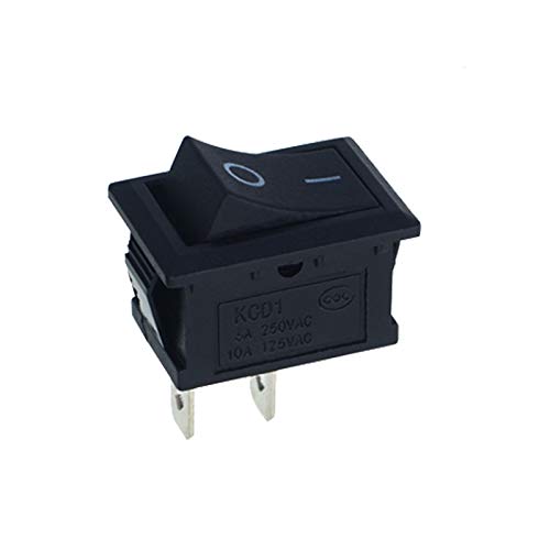 ELECTECK Lot De 12 Interrupteurs à Bascule Unipolaires, 15 A, 120/277 V