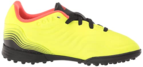 Adidas Copa Sense.3 Turf Soccer Shoe, Team Solar Yellow/Black/Solar Red, 5 Us Unisex Big Kid #TOP5