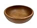 Bol de madera para servir Frutero decorativo Ensaladera segura para los alimentos Bol de madera natural para aperitivos Elegante bol de madera rústica - Tamaño 18 cm