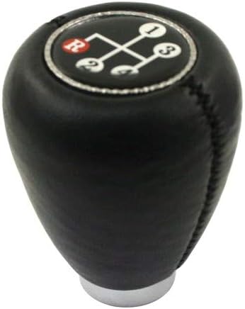 Shift Knob, with Gear Pattern, Fits 7, 10, 12mm Thread Brown, Compatible with Dune Buggy