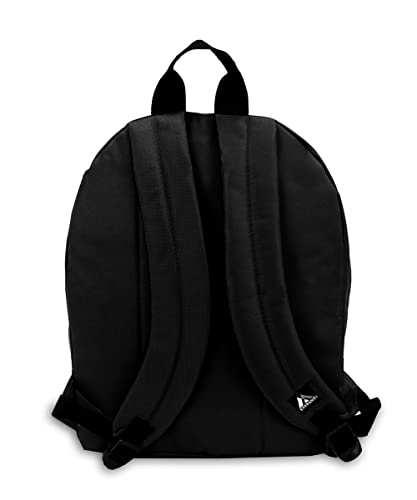 Everest Vintage Backpack, Black, One Size4