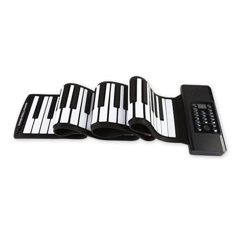 ZHJOPP Piano Enroulable Portable Clavier de Piano Portable à 88 Touches Piano à Main Piano de Voyage Support de Piano Flexible Haut-Parleur intégré MIDI - Les Beatles, Paul McCartney, John Lennon, RIngo Starr, George Harrison ZHJOPP Piano Enroulable Portable Clavier de Piano Portable à 88 Touches Piano à Main Piano de Voyage Support de Piano Flexible Haut-Parleur intégré MIDI
