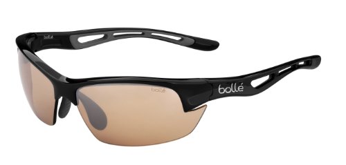 Bolle Bolt S Photo V3 Golf Sunglasses, Shiny Black 10 Best Bolle Golf Sunglasses of 2023
