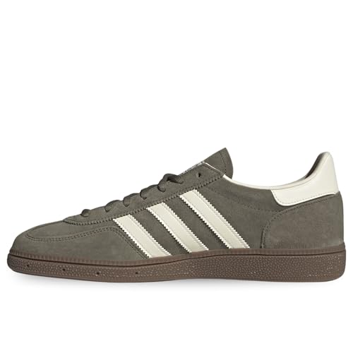 Image of adidas Originals Handball Spezial Men's Shoes, Collegiate Green /Cloud White /Chalk White, Size 6.5