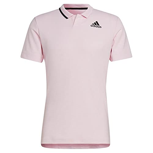 Adidas Freelift polo de tennis XL rose élimine les frottements au service