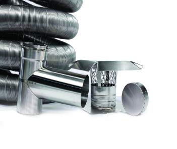 Flexible Chimney Liner Tee Kit 6in x 20ft