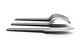 Cantilever No-Mess Modern Flatware - Stainless Steel