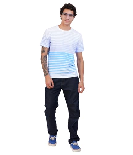 Image of Men's Super Combed Cotton Round Neck Half Sleeve T-Shirt | Soft Breathable Cotton Fabric | Stylish Comfortable Wearfor Men | Quality Regular Fit