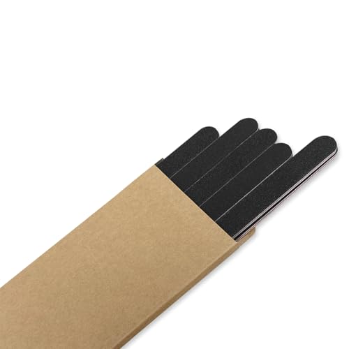 HeeYaa Nail File 10 PCS Professional Double Sided 100/180 Grit...