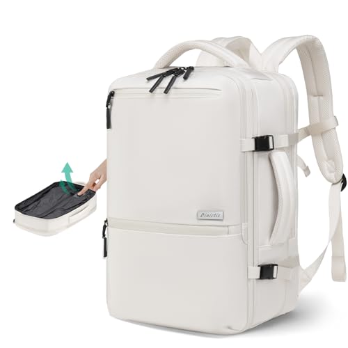 Built-in Pump Vacuum Backpack, Expandable Airbag Backpack,