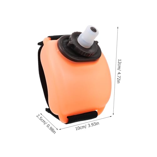 Botella de agua de 200ml Toyvian con pulsera ajustable para running 3