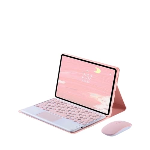 Étui de Protection Lenovo Pad Plus 2023 Housse Cuir Clavier QWERTY Souris Sans Fil
