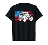 Disfraz de quad motociclista a juego con diseño de bandera estadounidense envejecida de cuatro ruedas. Es el disfraz perfecto para los amantes del ciclismo todoterreno de carreras, escuadrón de motocross, grupo de quad y equipo para llevar en carreras de motocross, viajes en bicicleta.