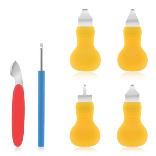 Bewudy 6-Piece Watch Removal Tool Kit - Back Cover Opener, Case Opener, Battery Replacement Repair Tool
