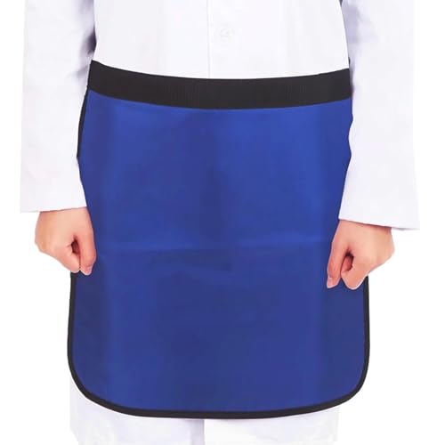 BKEKM Delantal de Plomo para Uso médico, Delantal de radiación de 0,35 mmpb/0,5 mmpb, Delantal Ligero de Rayos X para médicos y Pacientes, Delantal de Plomo para Rayos X