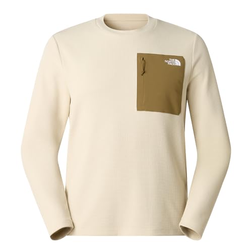 The North Face Kecha Crew pull homme molleton souple et robuste