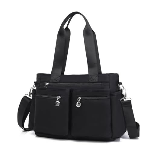 Large Tote Bag for Women, Waterproof Crossbody Purse With Multi Pockets, Shoulder Bag for Work