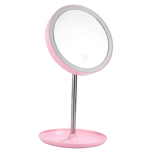 Espejo de maquillaje iluminado con luz LED