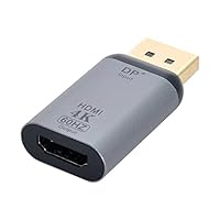 Chenyang DP Zu HDMI Adapter – 4K@60Hz, DisplayPort Male Zu HDMI Female, Für Laptop & HDTV