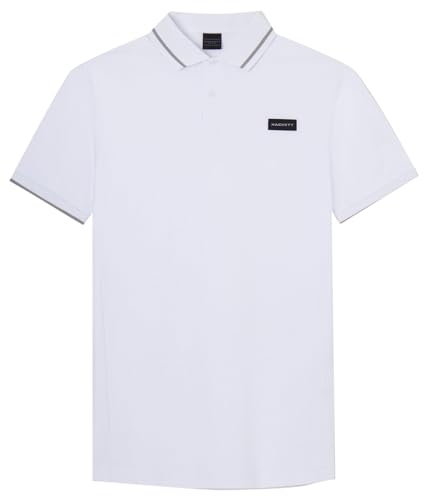 Hackett London HS Equinox Polo Homme coupe ajustée en coton piqué