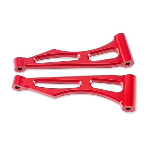 RC Upgrade Accessories for Jjrc for Q130A Q130B Q141 Q117A Q117B Q117C Q117D 1/16 Suspension Arm Rear Upper Sway Arms Upgrade Metal Parts Accessories(Red)