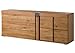 Produktbild MASSIVMOEBEL24.DE Sideboard Wild-/Zerreiche Natur geölt New Amsterdam - Verschiedene Größen, Farbe:Natur geölt, Größe:200x45x75 cm (BxTxH)