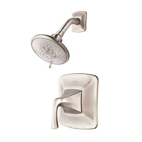 Pfister Selia Brushed Nickel 1-Handle Shower Faucet with Valve