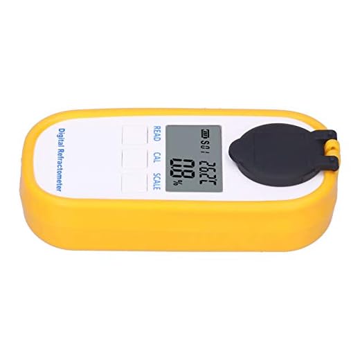 Portable Digital Refractometer for Beekeeping