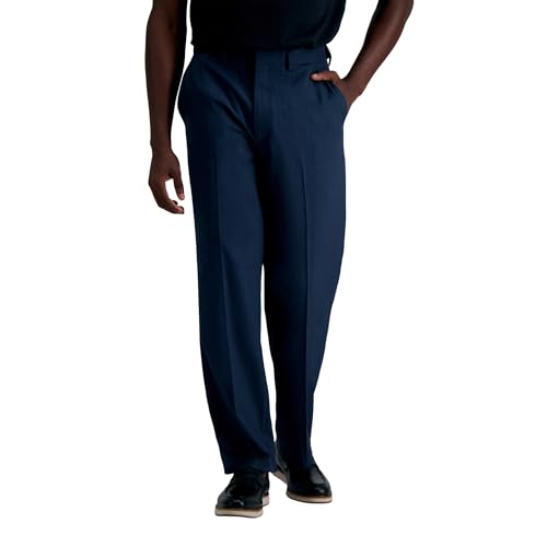 Image of Haggar Men's Premium Comfort Classic Fit Flat Front Dress Pant