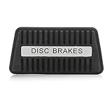 Zohisin Pavé De Pédale De Frein en Caoutchouc Premium Remplacement pour Modèles HK Ht HG HQ Hj Hx Hz WB VB VL Vx LC Lj Lh LX UC Classique pour Conduite Sécurisée Et Confortable