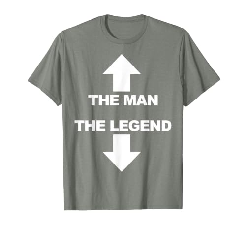 The man the Legend T-Shirt, Men, Olive Heather, 3X-Large