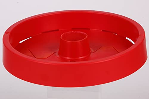 UPSHELF 10463RD Detachable Umbrella Pole Shelf, Red