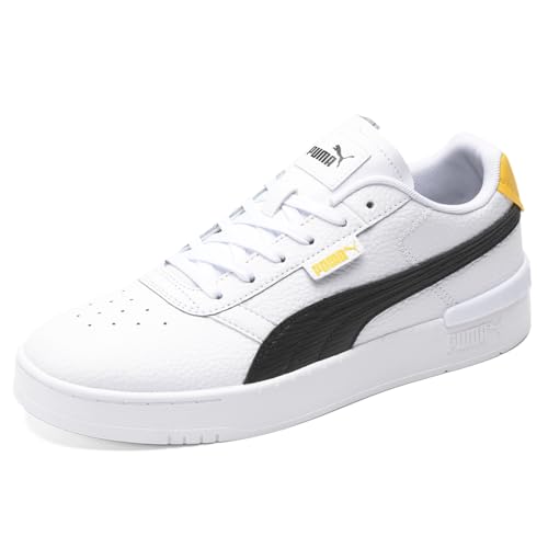 PUMA Mens Clasico Accents Lace Up Sneakers Shoes Casual - White2