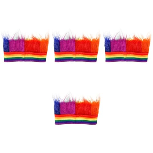 Chapeau fete festival outfit arc-en-ciel pour briller durant le carnaval