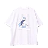 [Timely Warning] タイムリーワーニング 冷感ポンチ ICE GIRL バックプリント 半袖Tシャツ 25551304 (JP, アルファベット, M, 07：ホワイト)